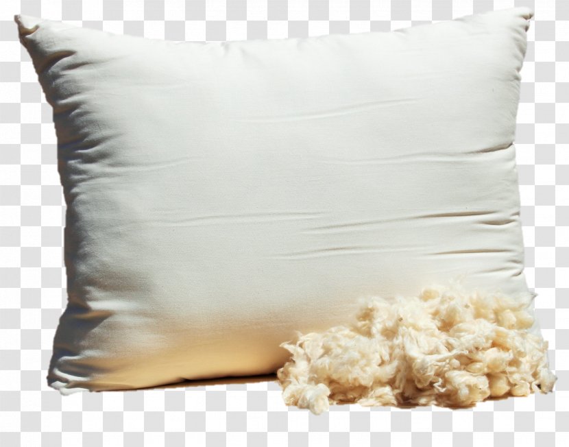 Organic Cotton Throw Pillows Kapok Tree - Bed - Pillow Transparent PNG