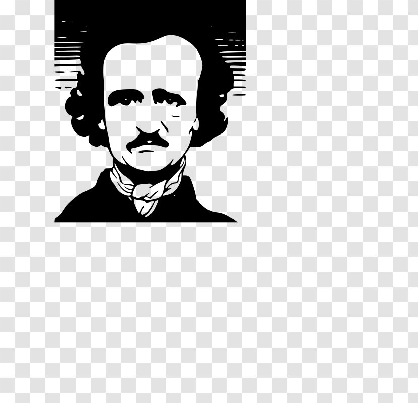 Edgar Allan Poe The Raven Hop-Frog Cask Of Amontillado Poetry - Face - Allen's Flowers Plants Transparent PNG