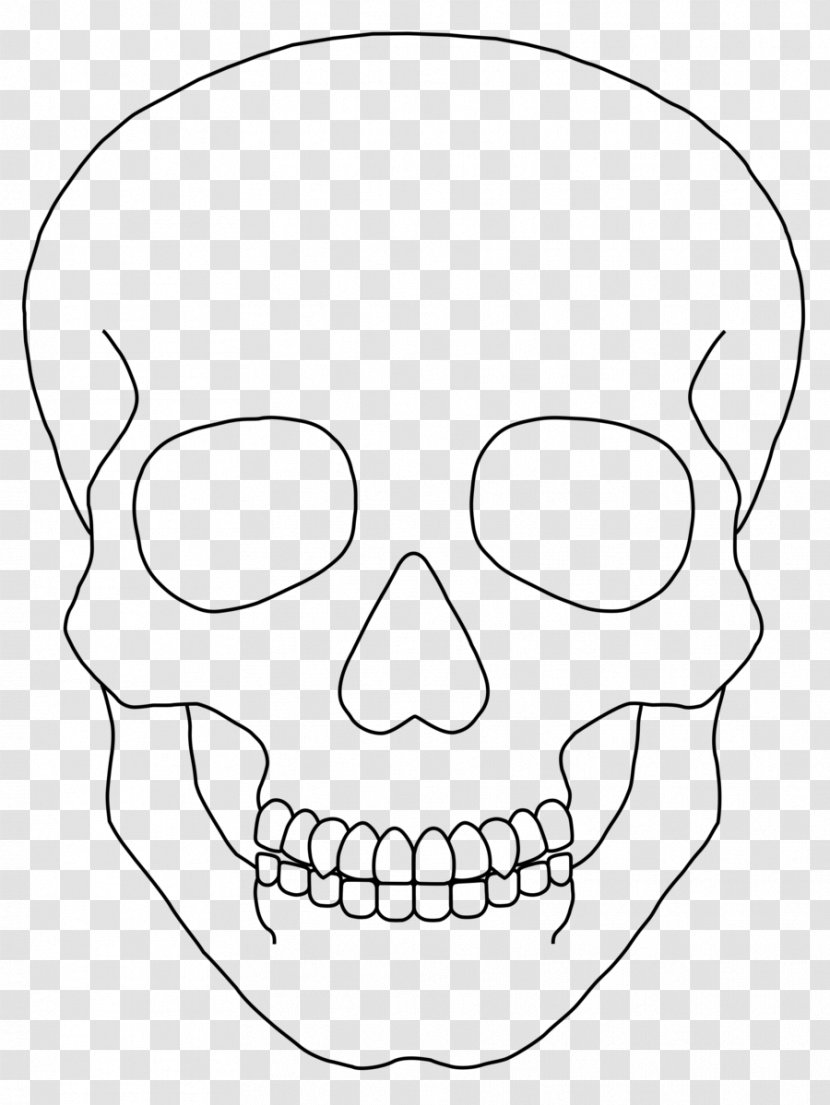 Calavera Skull Drawing Clip Art - Presentation - Pattern Transparent PNG