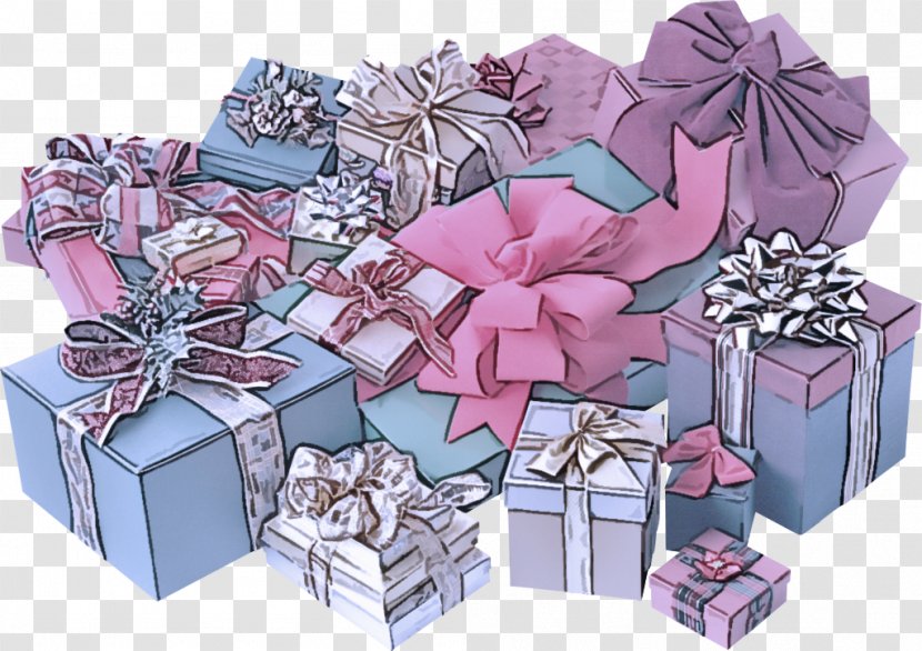Present Gift Wrapping Wedding Favors Architecture Box - Party Favor - Ribbon Transparent PNG