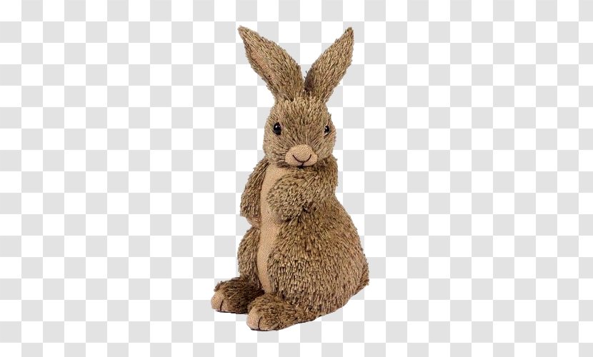 Domestic Rabbit Hare Stuffed Animals & Cuddly Toys - Fur Transparent PNG