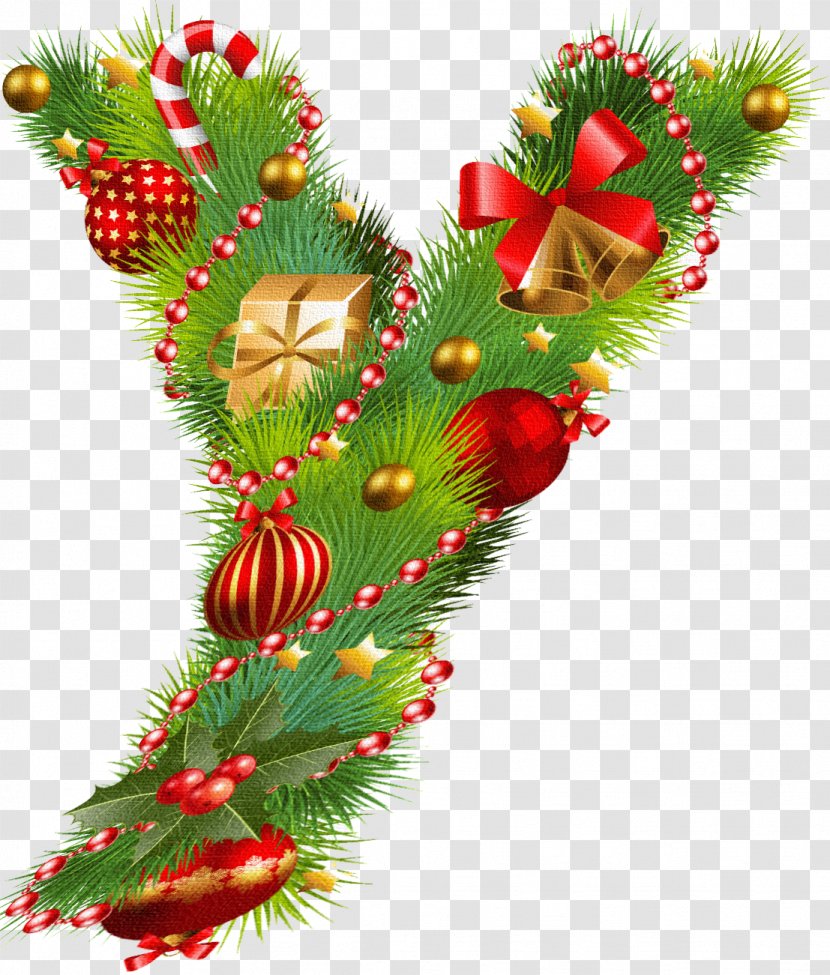 English Alphabet Letter Christmas - New Year Tree - R Transparent PNG