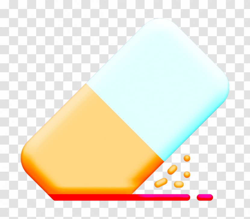 Eraser Icon Education Elements Icon Transparent PNG