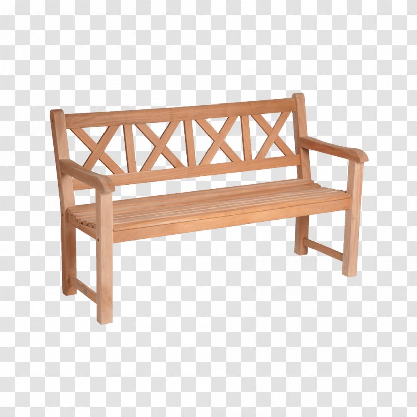 Bench Garden Furniture Mahogany - Cushion Transparent PNG