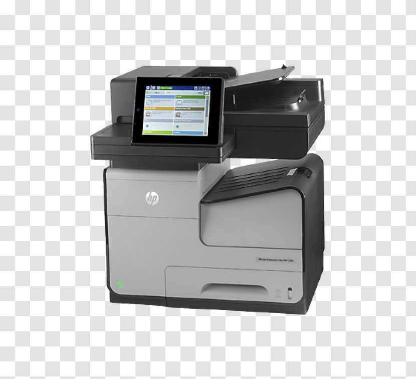 Hewlett-Packard Multi-function Printer Printing Officejet - Electronic Device - Enterprise Color Business Card Transparent PNG