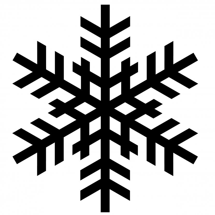 Snowflake Clip Art - Silhouette Cliparts Transparent PNG