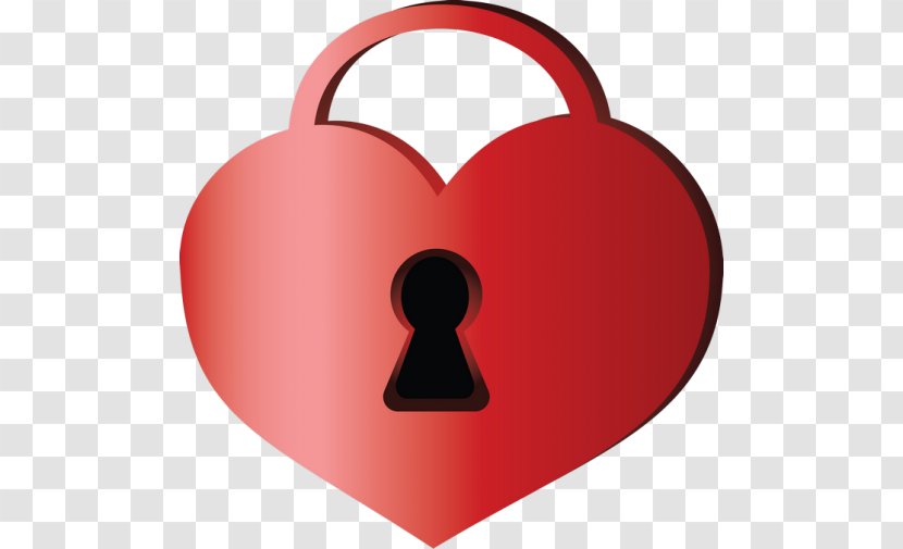 Love Lock Heart Vecteur Transparent PNG