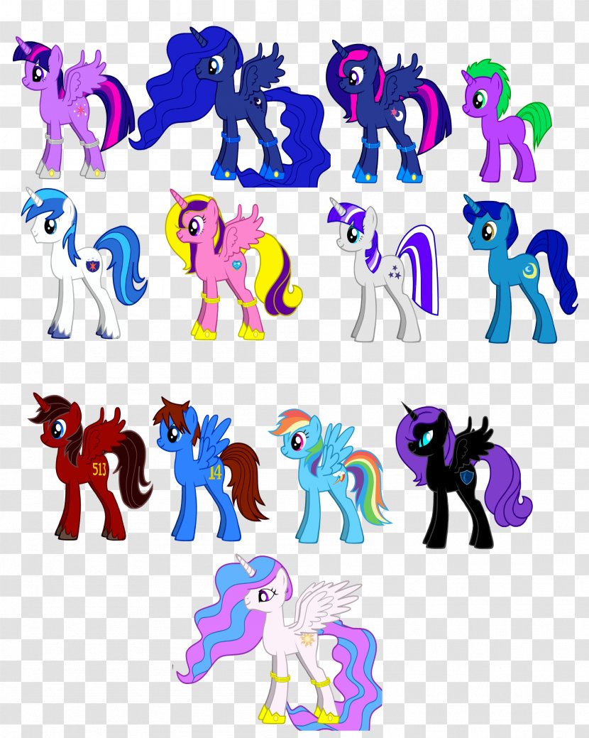 Pony Work Of Art Horse - Cartoon - Rainbow Dash Daughter Transparent PNG