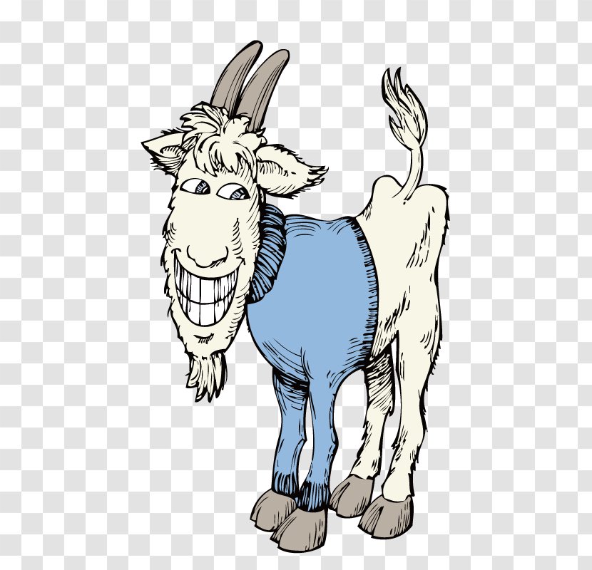 Boer Goat Clip Art - Horn - Old Transparent PNG