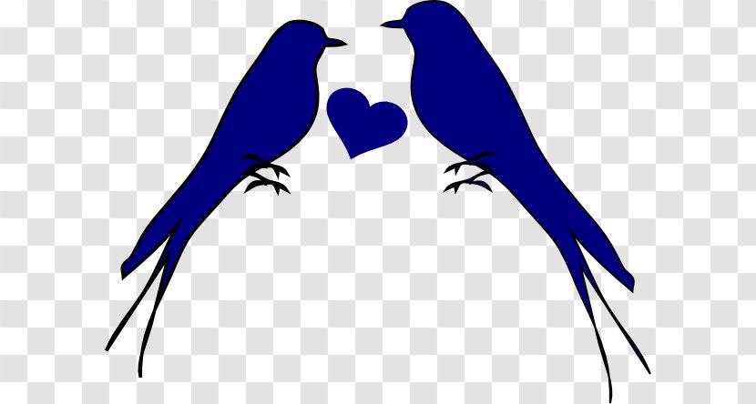 Lovebird Clip Art - Songbird - Birds Wedding Cliparts Transparent PNG