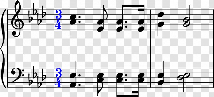 Chord Progression Leading-tone Dominant Seventh Diminished - Watercolor - Piano Key Transparent PNG