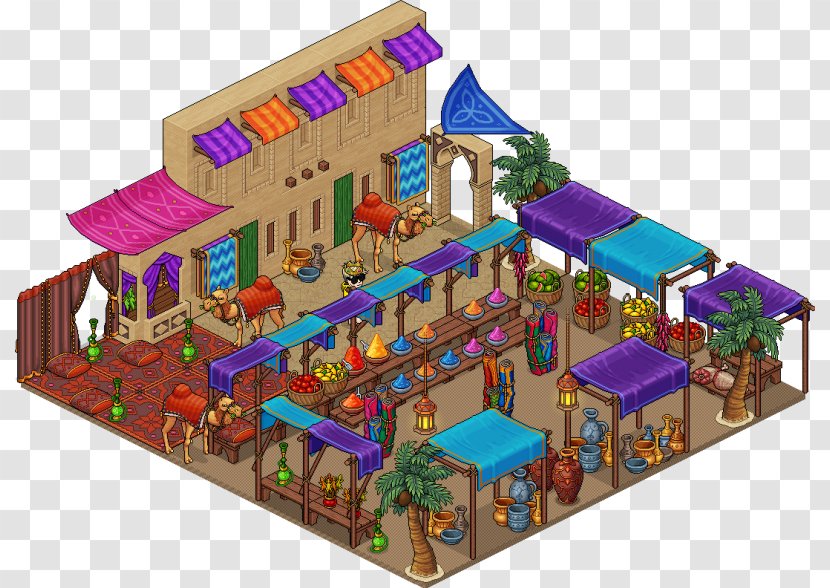 Habbo Beverwijk Bazaar Persian Carpet Transparent PNG