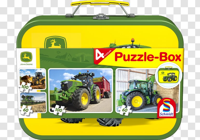 Jigsaw Puzzles John Deere Puzzle Box Toys/Spielzeug Schmidt Spiele Game - Toy - Bin Transparent PNG