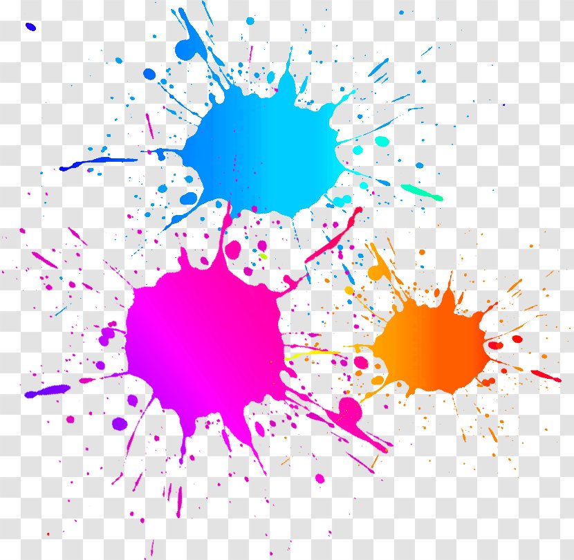 Color Paint Desktop Wallpaper Drawing - Petal Transparent PNG