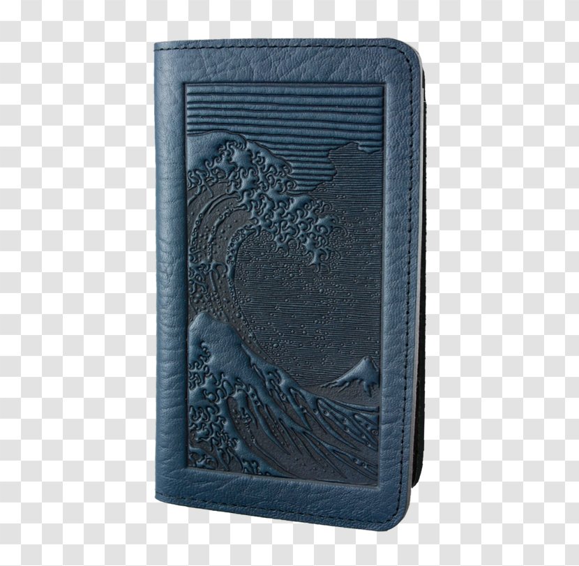 The Great Wave Off Kanagawa Wallet Artist Japanese Art - Leather Transparent PNG