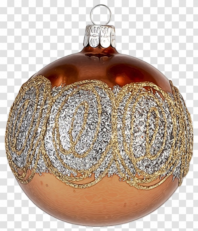 Christmas Ornament - Silver Pumpkin Transparent PNG