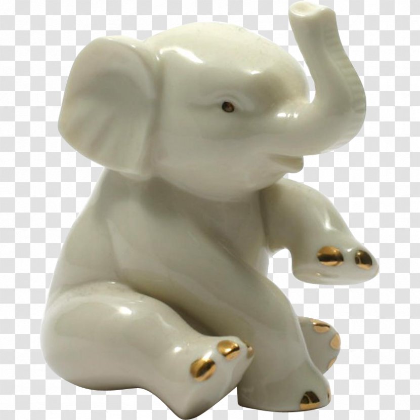 Figurine Porcelain Ceramic Lenox Pottery - Elephant Transparent PNG