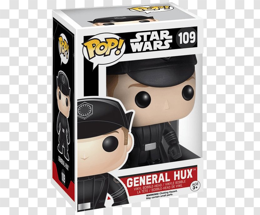 General Hux FUNKO POP! SW Star Wars: The Force Awakens Rey With Lightsaber Pop! Vinyl Figure - Figurine Transparent PNG