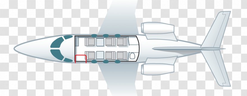 Beechcraft Premier I Airplane Very Light Jet Aircraft - Indoor Floor Plan Transparent PNG