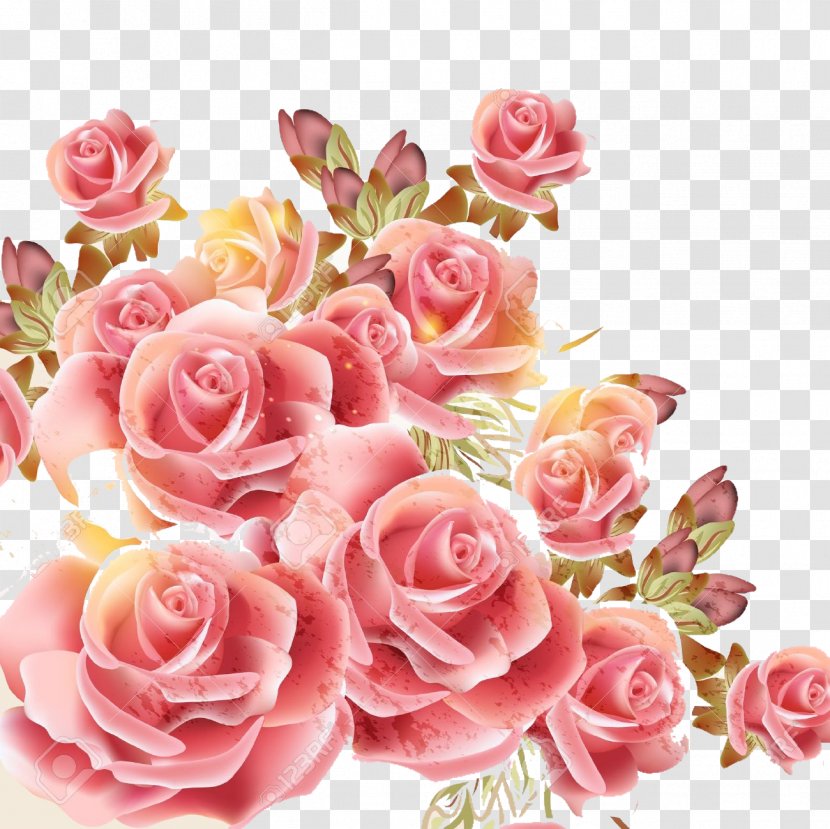 Royalty-free Stock Photography Rose Clip Art - Royaltyfree - Watercolor Roses Transparent PNG