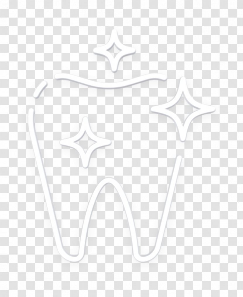 White Star - Dental Icon - Logo Transparent PNG