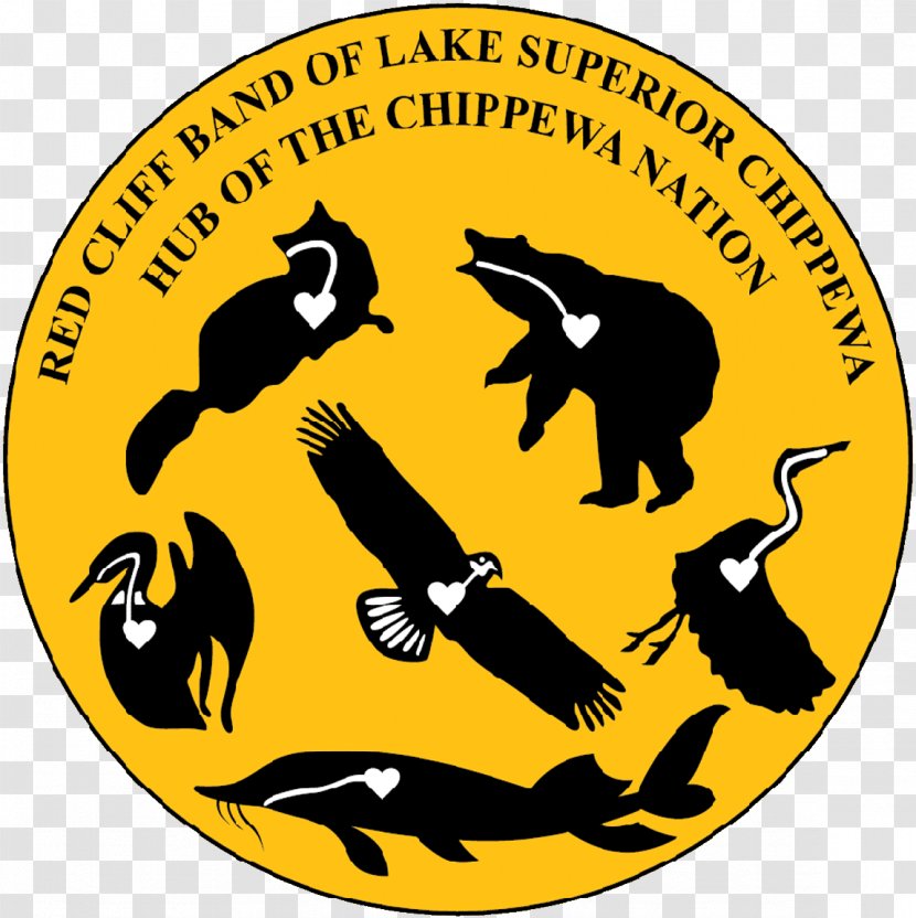 Bad River Band Of The Lake Superior Tribe Chippewa Indians Bayfield Lac Du Flambeau Red Cliff - Yellow Transparent PNG