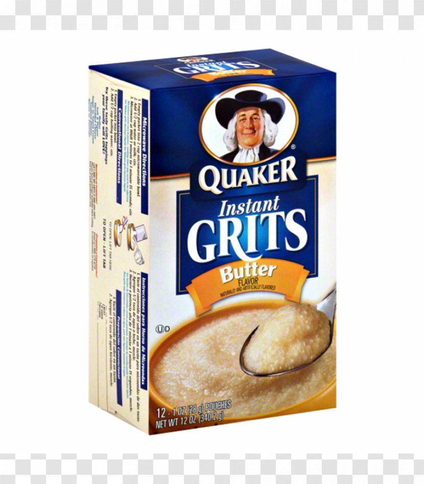 Grits Breakfast Cereal Quaker Instant Oatmeal Cream Of Wheat Oats Company - Snack - Seasoning Box Transparent PNG