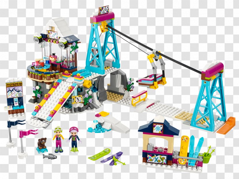 LEGO Friends Ski Resort Toy Skiing - Lift - Gudi Padwa Transparent PNG