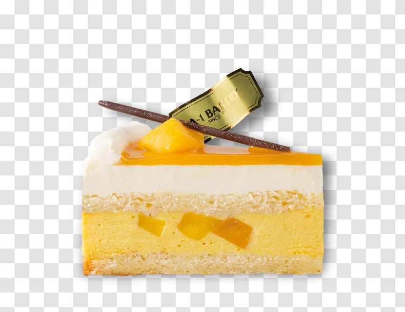 A-1 Bakery Mousse Swiss Roll Tart Frozen Dessert - Mango - Cake Transparent PNG