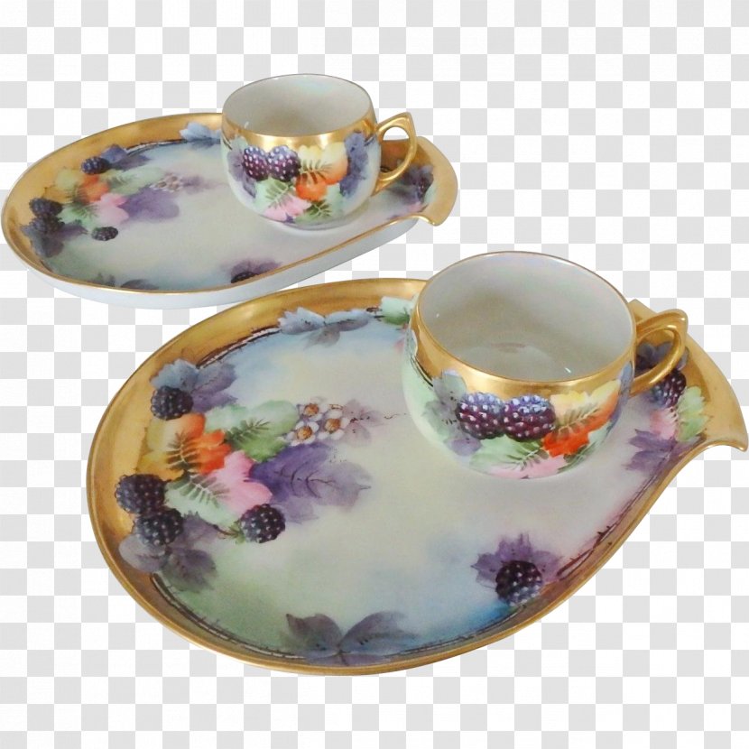 Tableware Saucer Teacup Plate - Tea - Hand-painted Architecture Transparent PNG