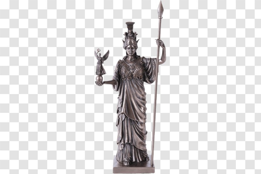Athena Parthenos Artemis Statue Greek Mythology - Goddess Transparent PNG