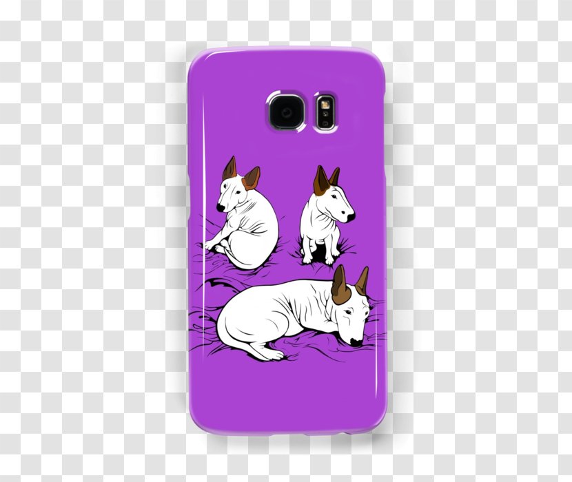 Bull Terrier Samsung Group Blue Bag Galaxy S6, S6 Edge, S7, Or S7 Edge - Flower - 32GB Silver Refurbished (B Grade)Ebt Snap Transparent PNG