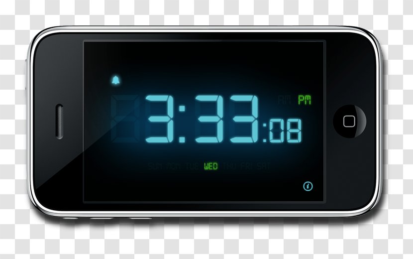 Mobile Phones Alarm Clocks Display Device - Computer Monitors - Clock Transparent PNG