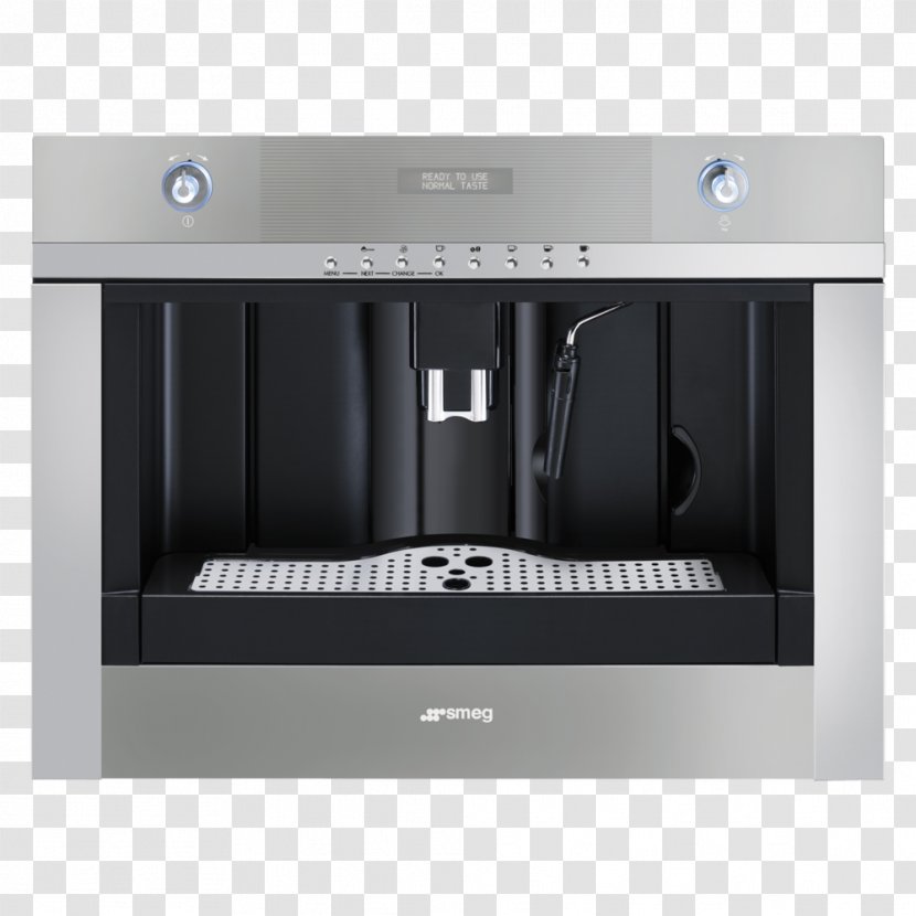 Coffeemaker Smeg Home Appliance Kitchen Neff GmbH - Black - Scale Transparent PNG