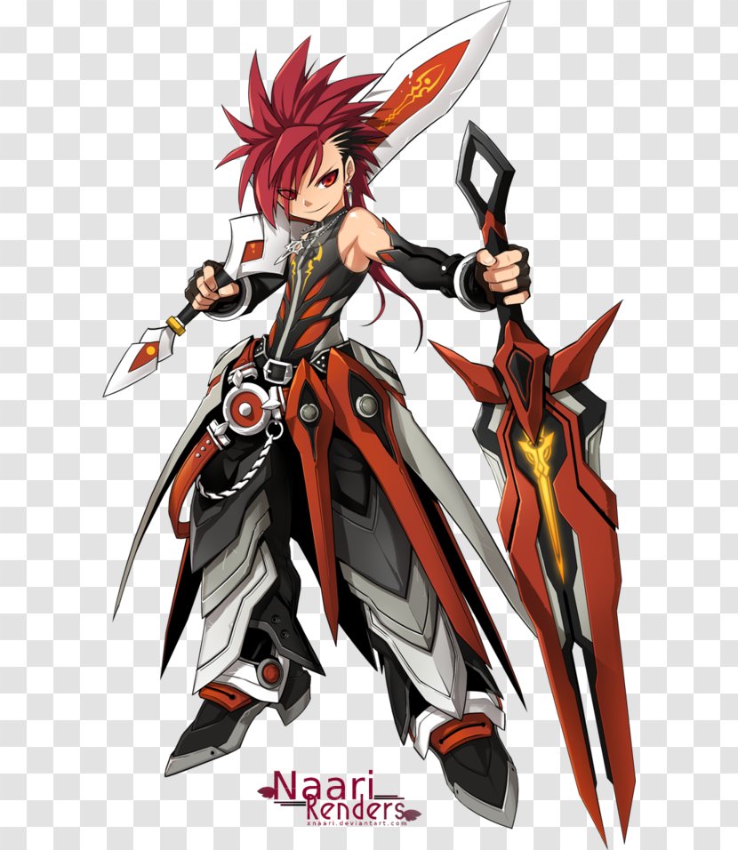 Elsword Kirito Infinity Sword Character - Tree Transparent PNG