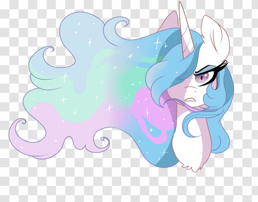 Pony Twilight Sparkle Rainbow Dash Princess Celestia Horse - Art Transparent PNG