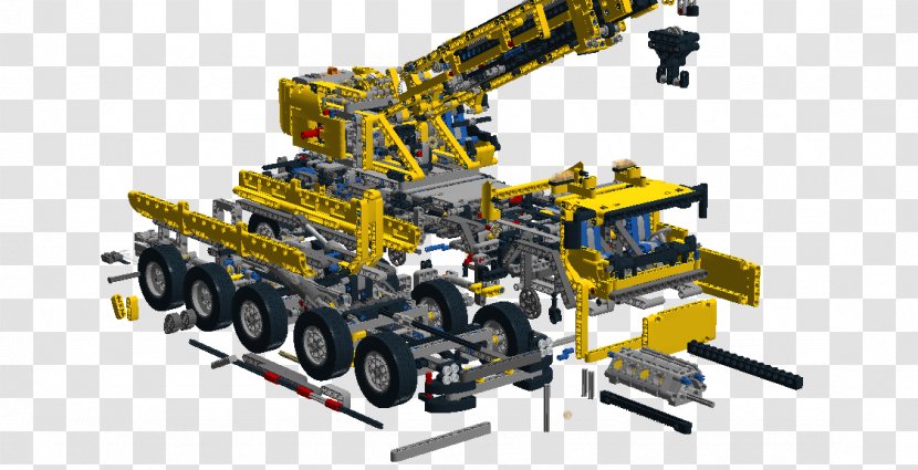 Crane LEGO Engineering Machine - Lego Group - Mobile Transparent PNG