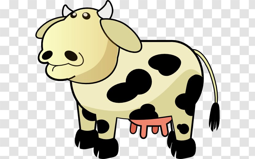Dairy Cattle Ox Color Clip Art - Like Mammal - Animated Cows Pictures Transparent PNG