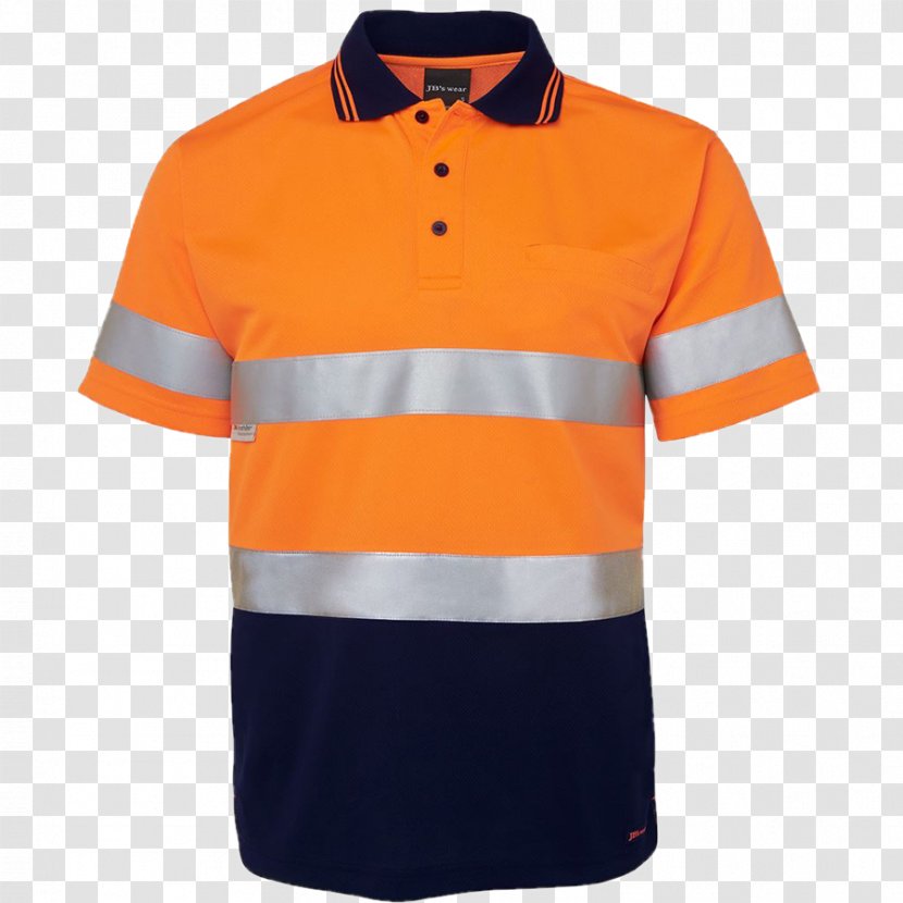 Polo Shirt High-visibility Clothing Workwear Sleeve - Brand Transparent PNG