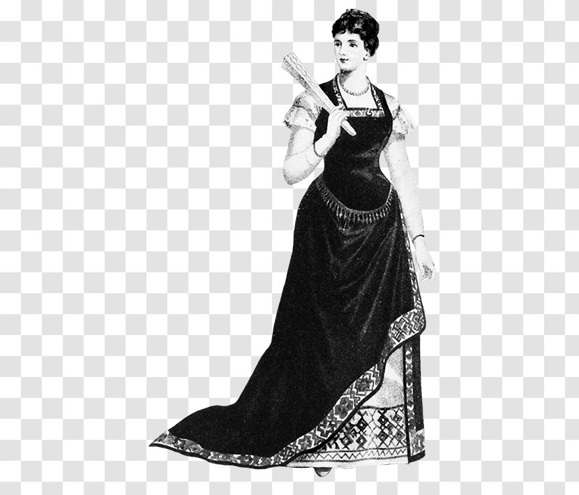 Dress Victorian Fashion Clothing Era - Dresses Transparent PNG