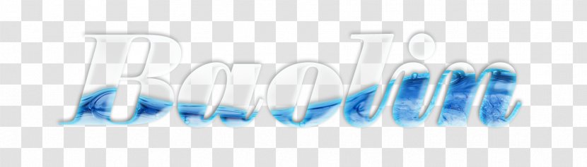 Logo Brand Font - Water Transparent PNG