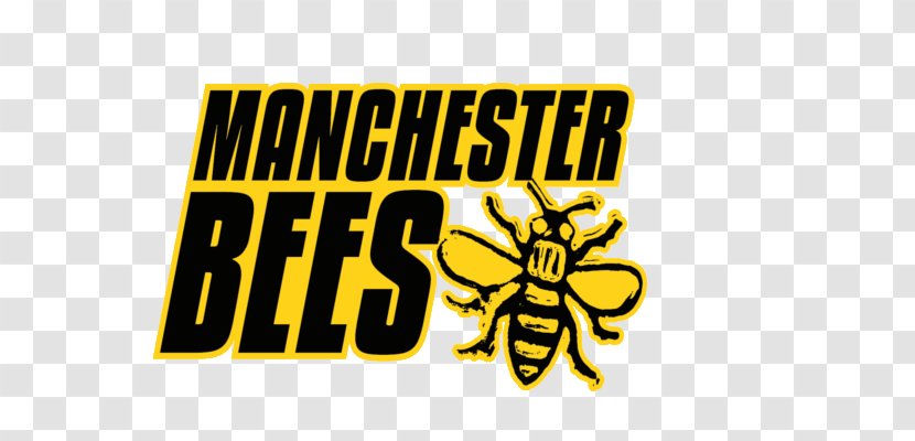 Logo Brand Insect Font - Manchester Bee Symbol Transparent PNG