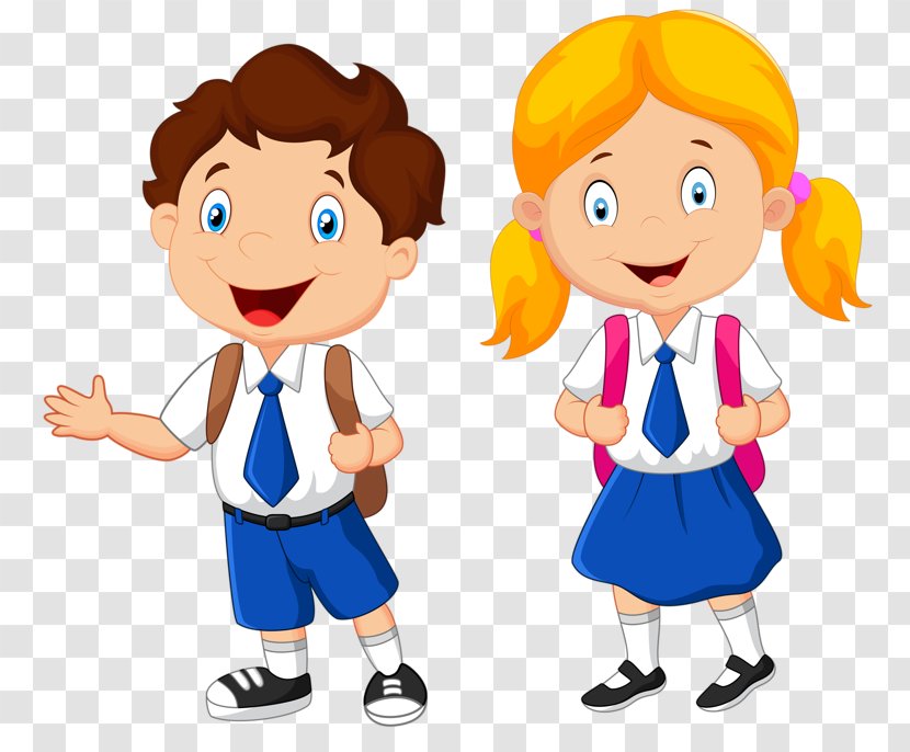 School Uniform Student Clip Art - Happiness Transparent PNG