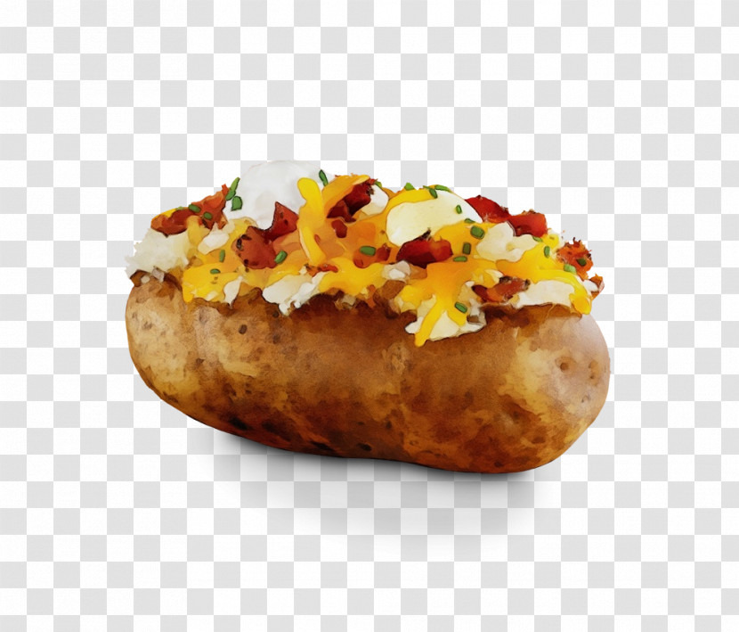 Baked Potato American Cuisine Potato Root Vegetables Vegetable Transparent PNG