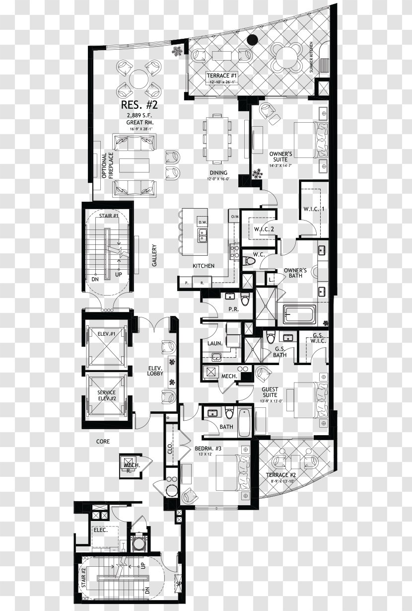 Floor Plan Bedroom House - Area Transparent PNG