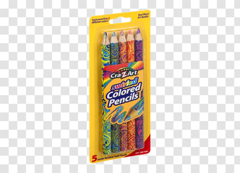 Colored Pencil Candy Flavor Rainbow Transparent PNG