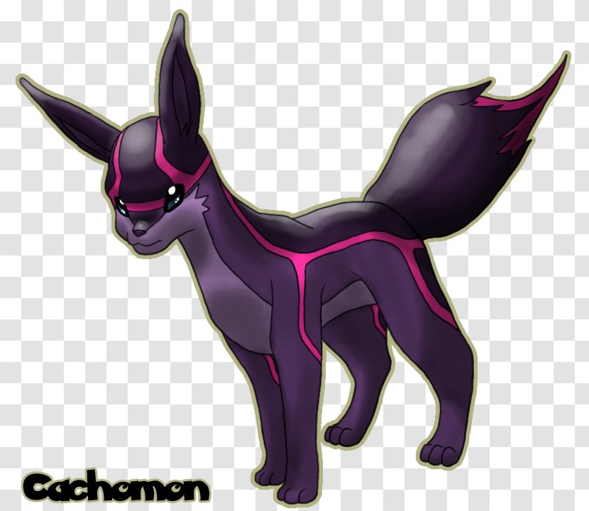Evolutionary Line Of Eevee Pokémon Universe Umbreon - Purple - Pokemon Transparent PNG