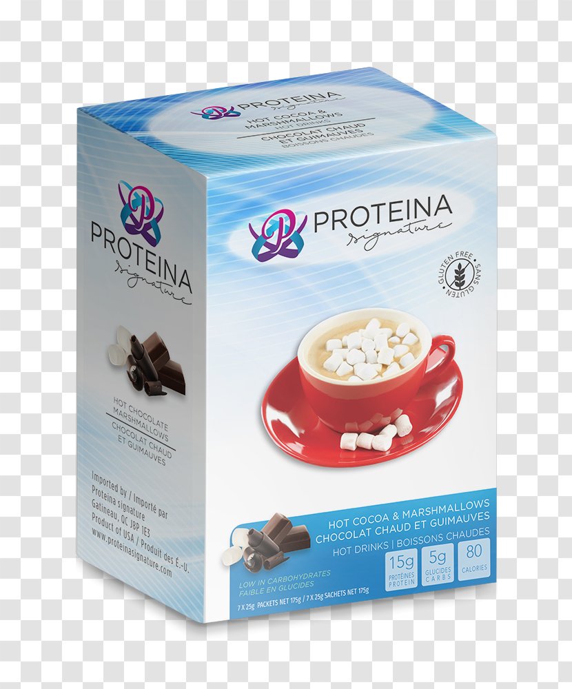 Cappuccino Milkshake Drink Proteina Signature - Flavor - Hot Chocolate Transparent PNG