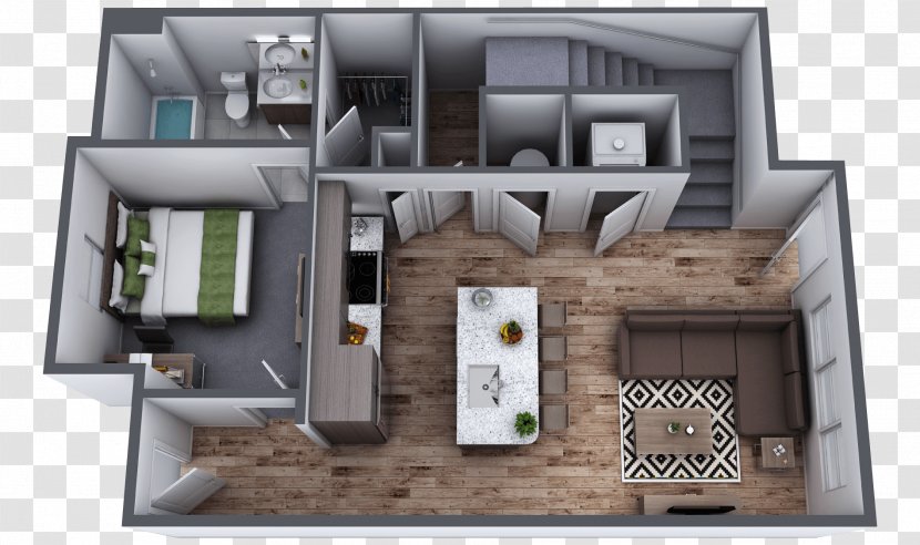 Lakeside Commons State University Of New York At Oswego Apartment House Floor Plan Transparent PNG