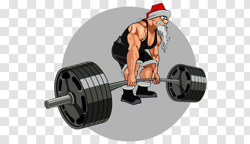 Santa Claus Physical Fitness Centre Exercise CrossFit Transparent PNG